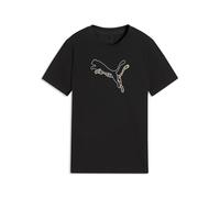 Puma Kinder Freizeit / Mode Sommer GJ T-Shirts / Tanks T-Shirts/Tanks ku.Arm Ki TAD ESS Logo Graphic Tee G (529281) 164 Schwarz