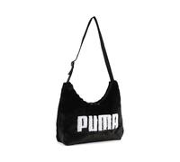 PUMA Mädchen Und Damen UP Faux Fur Slouchy 5,5 l Hobo-Bag OneSize, Black