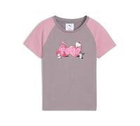 PUMA x HELLO KITTY AND FRIENDS Slim T-Shirt Kinder, Accessoires, Lila, 6-7Y Purple