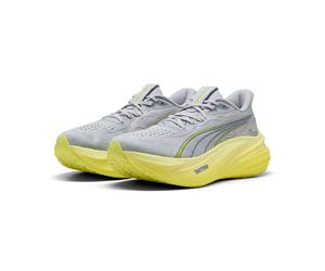 Puma Magmax Nitro 2 Vibrant Silver/Lux Lime da Uomo Mann 42 42