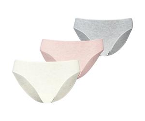 Puma Mainline Briefs 3er-Pack Damen Unterhose, grau L