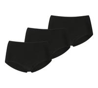 Puma Mainline Mini 3er-Pack Damen Unterhose, schwarz L