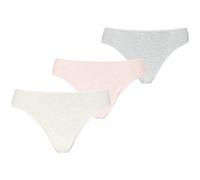 Puma Mainline String 3er-Pack Damen Bikinihose, grau, Gr. XL