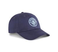 PUMA Erwachsene Manchester City ftblESSENTIALS Cap OneSizeNavy Team Light Blue