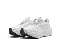 Puma Maxima PRO Straßenlaufschuh, Unisex, White-Feather Gray Black, 44 EU