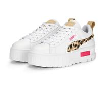PUMA Mayze Animal Plateau Sneaker Damen 01 - PUMA white/granola 42