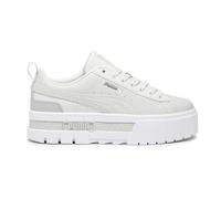 PUMA Mayze Damen-Sneaker, Schnürschuhe, Plateau-Sneaker, leger, Grau, Größe 42