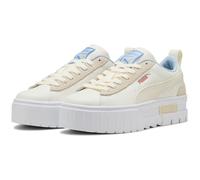 PUMA Mayze Gentle Meld Plateau Sneaker Damen 01 - warm white/puma white 37