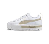 Puma Mayze Leather (EU 37.5) (PUMA WHITE / PEYOTE)