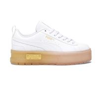 PUMA Mayze Strandtage, Schnürschuhe, Plateau-Sneaker, Freizeitschuhe, Weiss/opulenter Garten, 8
