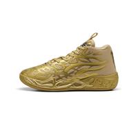 Puma MB.04 Golden Child Basketballschuhe Unisex | Mit Colorful | Gold/Matte Gold/Black | Größe: 42.5 Gold