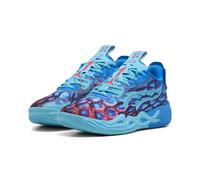 Puma MB.04 Lo Alien Skins Basketballschuhe Unisex | Mit Colorful | Ultra Blue/Luminous Pink/Green Glare | Größe: 46 Blue