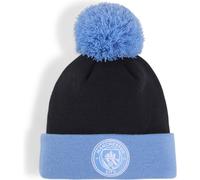Puma Mcfc Essentials Pom Pom Beanie puma navy-team light blue (03) ADULT