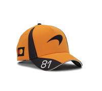 PUMA McLaren F1 2026 Kinder Oscar Piastri Kappe - Orange - Einheitsgröße | Kinderverstellbare Passform, Offizielle lizenzierte Replica-Sammlung, Wie getragen von Oscar Piastri
