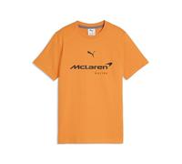 PUMA McLaren F1 Kinder T-Shirt mit großem McLaren Racing Logo - Orange - Größe: 140
