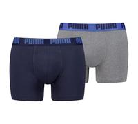 PUMA Men Everyday Basic Boxers 2P Navy/ROYAL Sapphire - S
