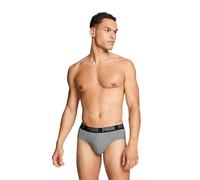 Puma Men Everyday Slips (2er Pack), Grau Melange/Schwarz, M