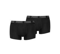 PUMA Trunk Everyday Boxershorts – 2er Pack, Baumwolle – Schwarz – Größe S