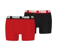 PUMA Mens Basic Boxers Boxer Shorts, red/Black, M