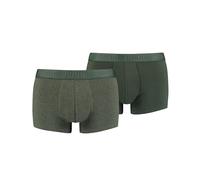 PUMA Mens Basic Men's (2 Pack) Trunks, Green Melange, S