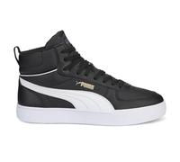 Puma - Mens Caven Mid Shoes, Size: 8.5 M US, Color: Puma Black/Puma White/Puma Team Gold/Ebony