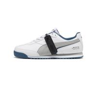 Puma Men's Mercedes AMG Petronas F1 Roma Via Shoes, Flat Dark Gray-Fizzy Green, 7.5, White-Ocean Tropic, 48.5 EU