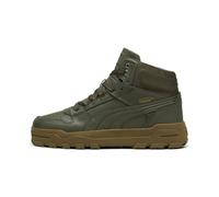 PUMA Men's Rebound Abrupt Mid Shoes, Dark Olive-Wild Willow-Bronze, 10, Dark Olive-wild Willow-bronze, 43 EU