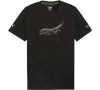 Puma MERCEDES-AMG PETRONAS F1 ESSENTIALS CAR GRAPHIC TEE Herren T-Shirt, schwarz, größe L