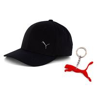 PUMA Metal Cat Cap Flexfit Cap Kappe, 01black, S/M