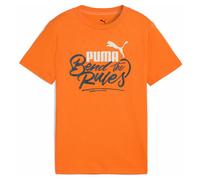 PUMA MID90s Graphic T-Shirt II Teenager, Kleidung, , 7-8Y Orange