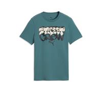 PUMA Mid 90s Graphic T-Shirt Teenager, Accessoires, Grün, 7-8Y Green
