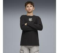 PUMA MID 90s Relaxed Langarmshirt Teenager, Kleidung, Schwarz, 7-8Y Black
