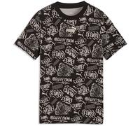 PUMA Mid90s Allover Print T-Shirt Jungen 01 - PUMA black 152