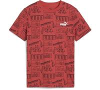 Puma MID90S AOP TEE B Jungen T-Shirt, rot, größe 128