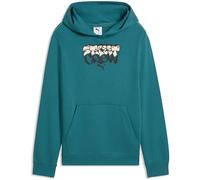 PUMA Mid90s French Terry Hoodie Jungen 41 - emerald ice 176