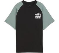 Puma Mid90S Graphic II Jungen T-Shirt, schwarz 128