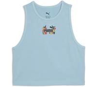 PUMA Mid90s Slim Shorts Length Graphic Tanktop Mädchen 47 - seafoam 176