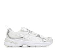 PUMA MILENIO TECH 2000 Metallic Whisper Sneaker für Damen, Weiß-Federgrau-Silber, Größe 40, Puma Weiße Federgrau, PUMA Silber, 40.5 EU