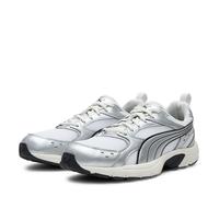 Puma - "Milenio" Tech-Design Sneaker für Herren, Leder, niedrig geschnitten (Weiß/Silber) EU 46 / UK 11