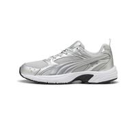Sneaker PUMA "Milenio Tech Light Sneakers Erwachsene", Herren, Gr. 35,5, cool light gray silber metallic, Obermaterial: Synthetik, Textil. Futter: Textil. Innensohle: Textil. Laufsohle: Gummi, Schuhe 