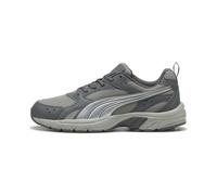 Sneaker PUMA "Milenio Tech Light Sneakers Erwachsene", Herren, Gr. 42, smokey gray silber cool schwarz metallic, Obermaterial: Synthetik, Textil. Futter: Textil. Innensohle: Textil. Laufsohle: Gummi,