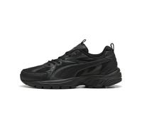 Puma MILENIO TECH Unisex-Sneaker, Schwarz-Shadow-Grau, 10 UK