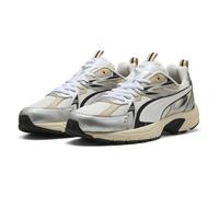 Puma Unisex-Sneaker MILENIO TECH Warmweiß/Weiß-Silber Gr. 7 UK