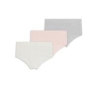 Retro Pants PUMA "PUMA WOMEN MAINLINE MINI SHORTS 3P", Damen, Gr. M, melange combo, Obermaterial: 56% Baumwolle, 38% Modal, 6% Elasthan, Unterhosen (36296065-M) melange combo