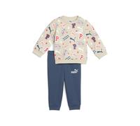 Puma MINICATS AOP Crew Set FL I ALPINE SNOW 92