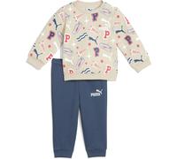 Puma Minicats AOP Crew Set FL INF Kinder Anzug, weiß 68