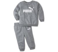 PUMA Minicats ESS Crew Baby-Jogginganzug medium gray heather 98