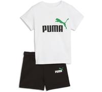 PUMA Minicats Essentials T-Shirt & Shorts Baby-Set 57 - PUMA black/archive green 86