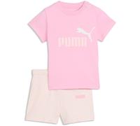 Puma Minicats Essentials Tee and Shorts Set INF pink shimmer (75) 104