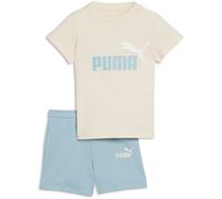 PUMA Minicats Essentials T-Shirt & Shorts Baby-Set 88 - alpine snow/print 62